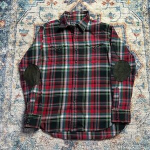 Vintage Polo Ralph Lauren Plaid Flannel Button-up Shirt Large